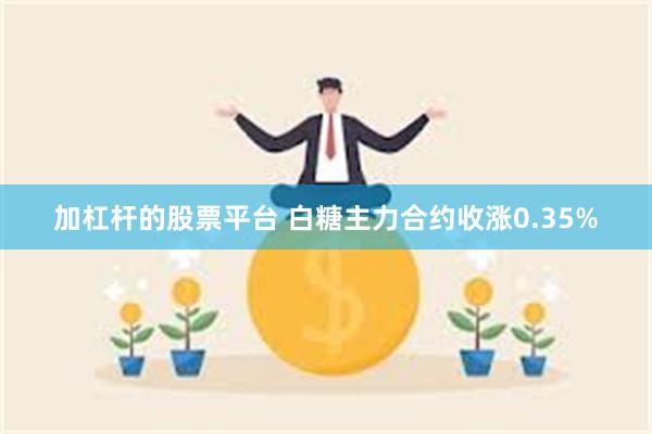 加杠杆的股票平台 白糖主力合约收涨0.35%