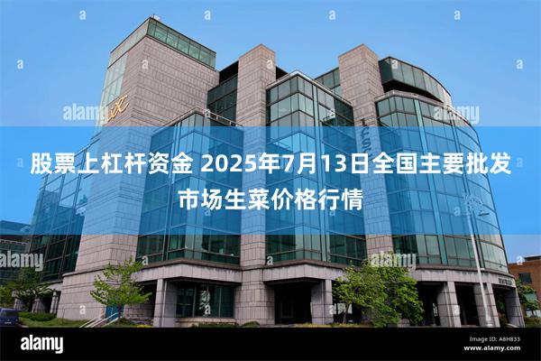股票上杠杆资金 2025年7月13日全国主要批发市场生菜价格行情