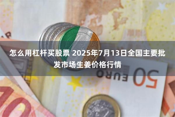 怎么用杠杆买股票 2025年7月13日全国主要批发市场生姜价格行情