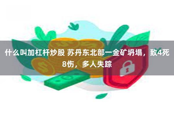 什么叫加杠杆炒股 苏丹东北部一金矿坍塌，致4死8伤，多人失踪